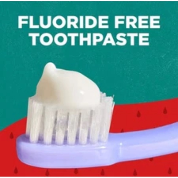 Tom's Of Maine Kids Toothpaste Natural Fluoride Free Silly Strawberry 3 pack - Picture 4 of 8